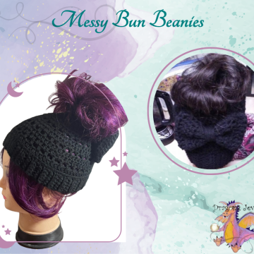 Messy Bun Beanie