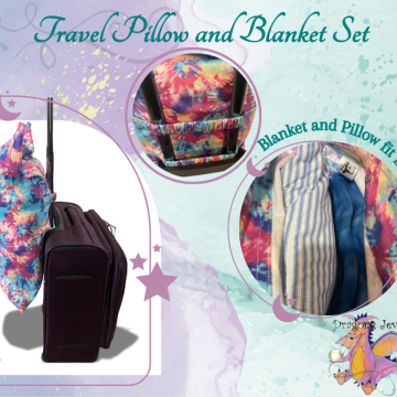 Travel Pillow & Blanket Set